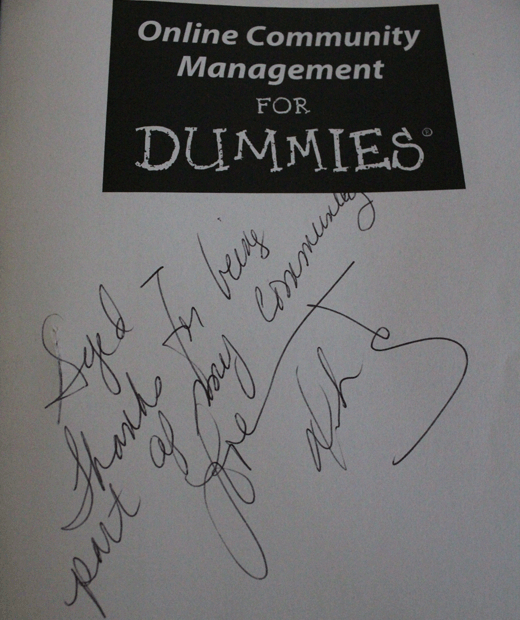 Online Community Management for Dummies Signed by Deb Ng Online Community Management for Dummies Signed by Deb Ng