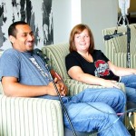 Syed Balkhi and Angie Meeker