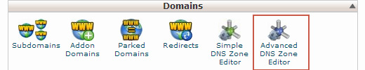 Adding TXT record using Advanced DNS Editor in cPanel Adding TXT record using Advanced DNS Editor in cPanel