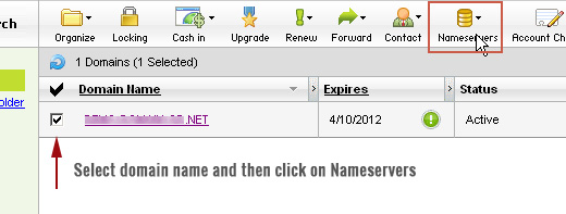 Editing nameservers for a domain on GoDaddy Editing nameservers for a domain on GoDaddy