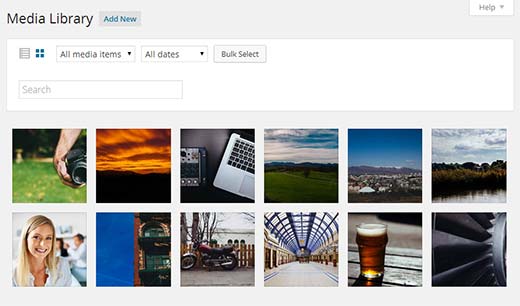 New Media Library in WordPress 4.0 New Media Library in WordPress 4.0