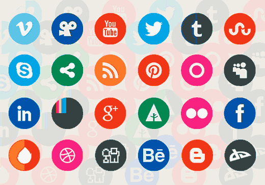 Retina Ready Flat Icons Set