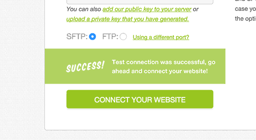 Connect website Connect website