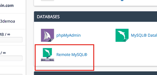 Remote MySQL in cPanel Remote MySQL in cPanel
