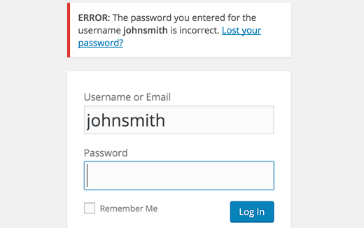 Incorrect password entered. Что такое юзернейм. Incorrect password. Username or password is Incorrect. Incorrect email or password..