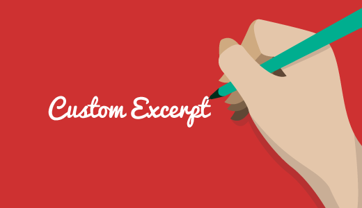 Adding custom excerpts in WordPress