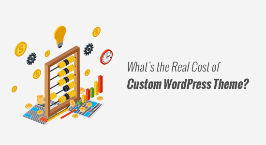 Cost of a Custom WordPress Theme