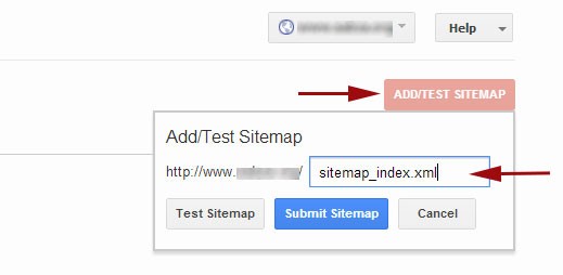 Adding your wordpress xml sitemap in Google webmaster tools