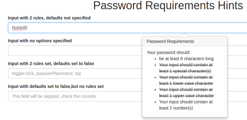 Roblox password criteria