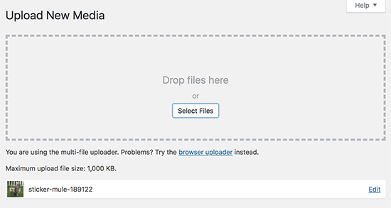 File uploaded successfully