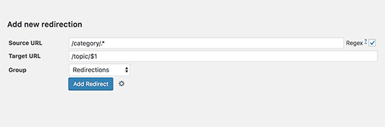 Set up redirects Set up redirects