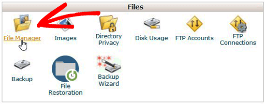 Open File Manager Open File Manager