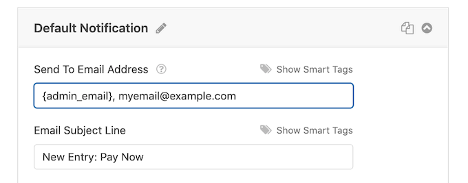 Creating email notifications