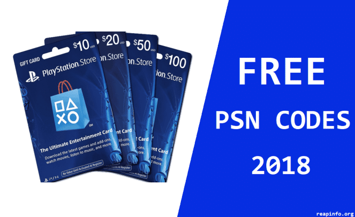 Free PSN Codes - Playstation Codes Generator 2018