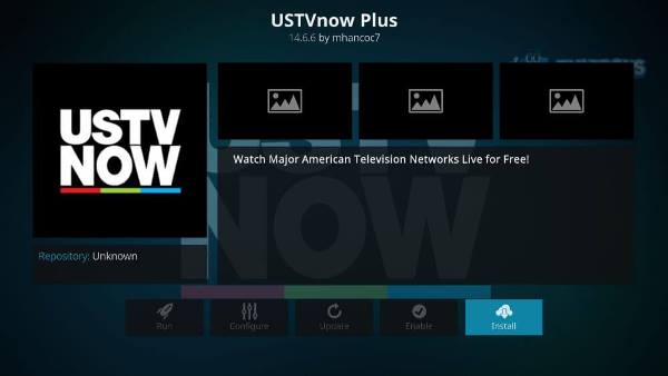 US TV Now Plus Kodi Live Tv Addons