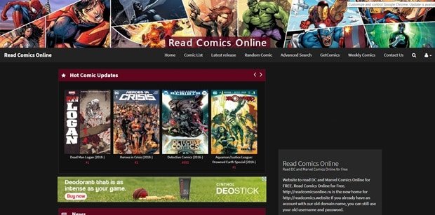 read comics online