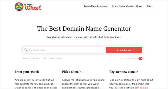 Domain Wheel Domain Wheel