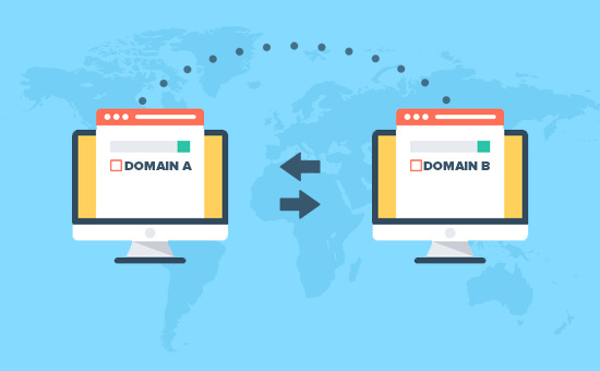 Changing domain names Changing domain names