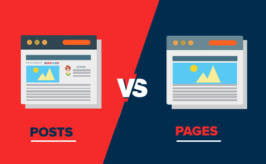 Posts vs Pages - What's the difference? Posts vs Pages - What's the difference?