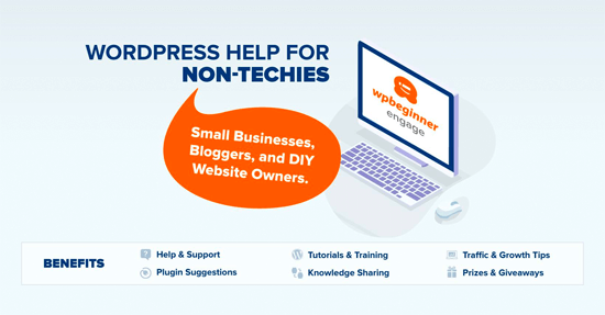 WPBeginner Engage - Facebook Group WPBeginner Engage - Facebook Group