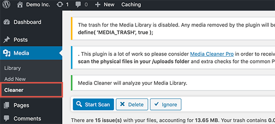 Media Cleaner