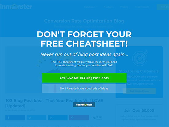 Cheat Sheet Lead Magnet Welcome Mat