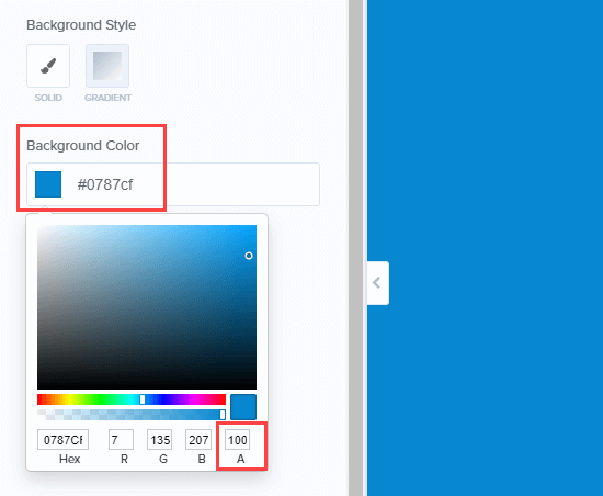 Removing the transparency from your welcome mat