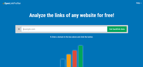 OpenLinkProfiler website