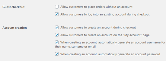 Disallowing the option to checkout as a guest in WooCommerce