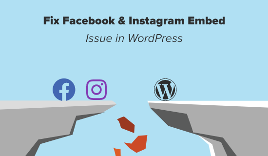 Fix Facebook and Instagram oEmbed Issue in WordPress Fix Facebook and Instagram oEmbed Issue in WordPress
