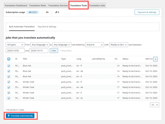 Click to automatically translate your selected content Click to automatically translate your selected content
