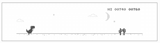 Dinosaur game plugin Dinosaur game plugin