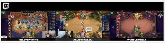 Twitch streaming embed example Twitch streaming embed example