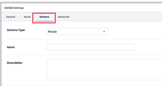 Change a single post or page's schema markup