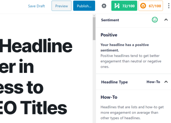 Analyze the sentiment of your headline