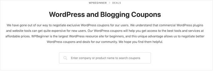 Searching coupons and deals on the Latest Blog website