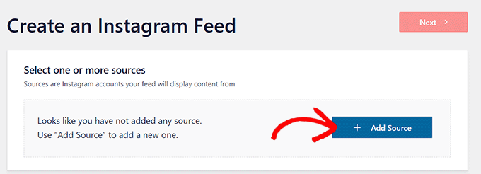 Click the Add Sources button