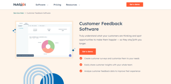 HubSpot customer feedback
