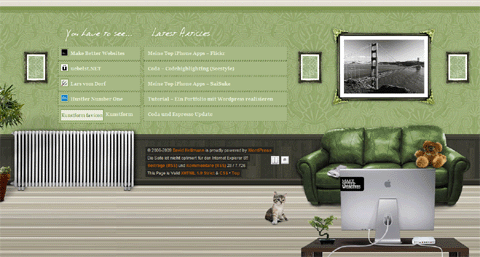 David Hellmann - WordPress Footer Designs